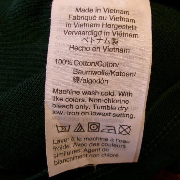 J.Crew factory fine-rib scoopneck tee top set of 3 (gold, rust, green), xl - Picture 3 of 4